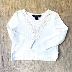 POLO BY RALPH LAUREN • Cute Toddler Girl Top